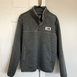 Men’s Heavy Fleece North Face Pullover